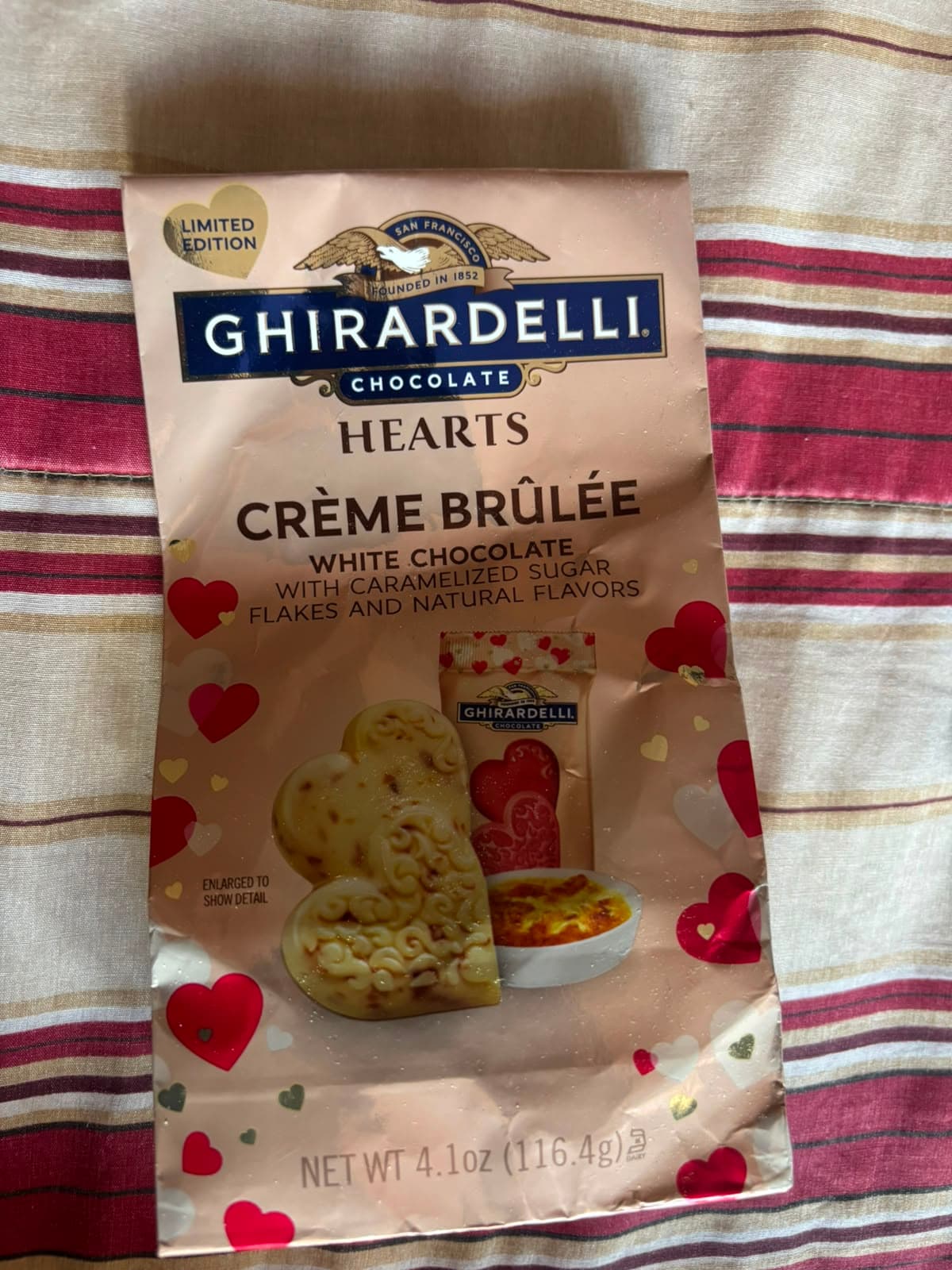 Ghirardelli Crème Brûlée White Chocolate