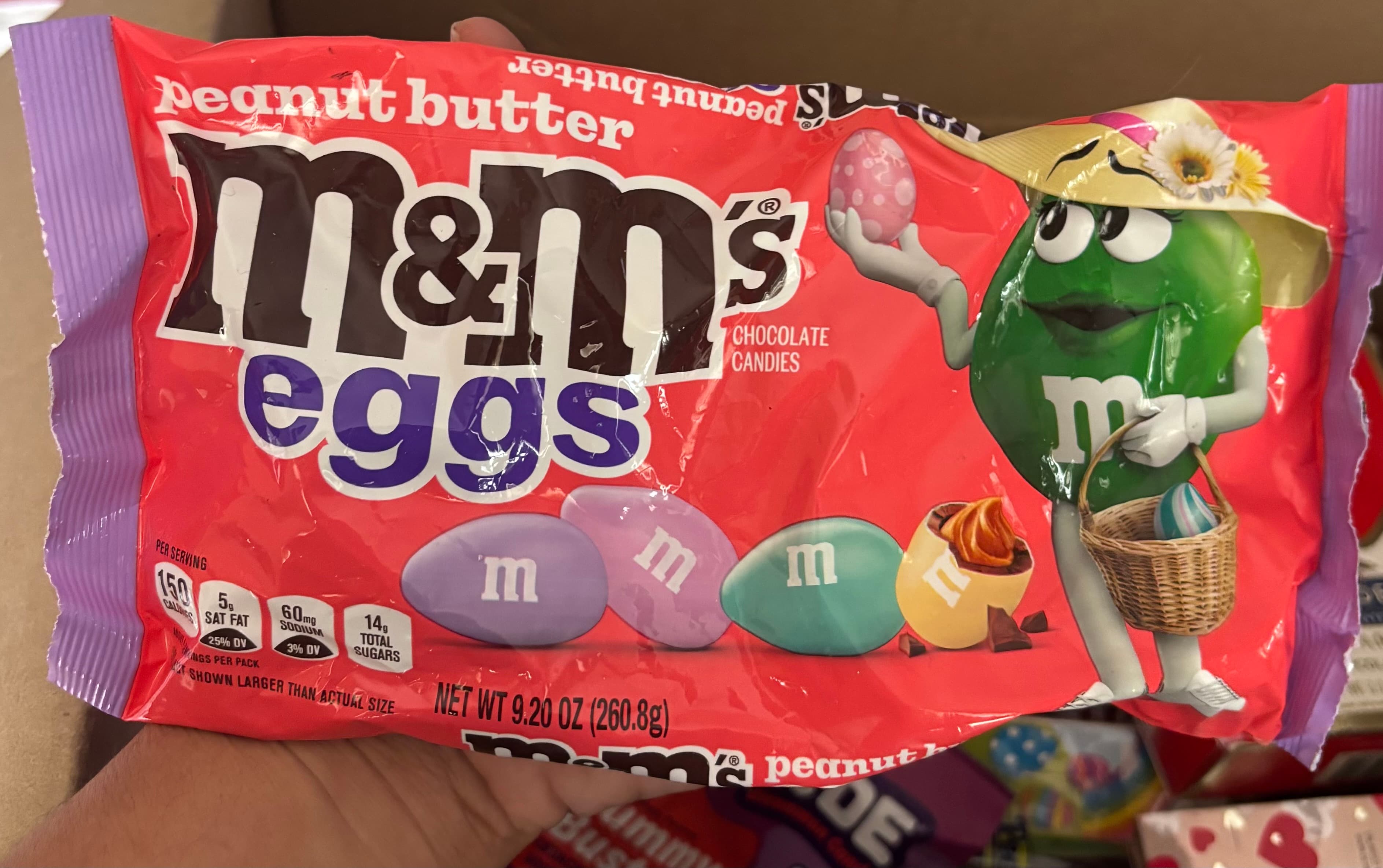 M&M's Peanut Butter Eggs